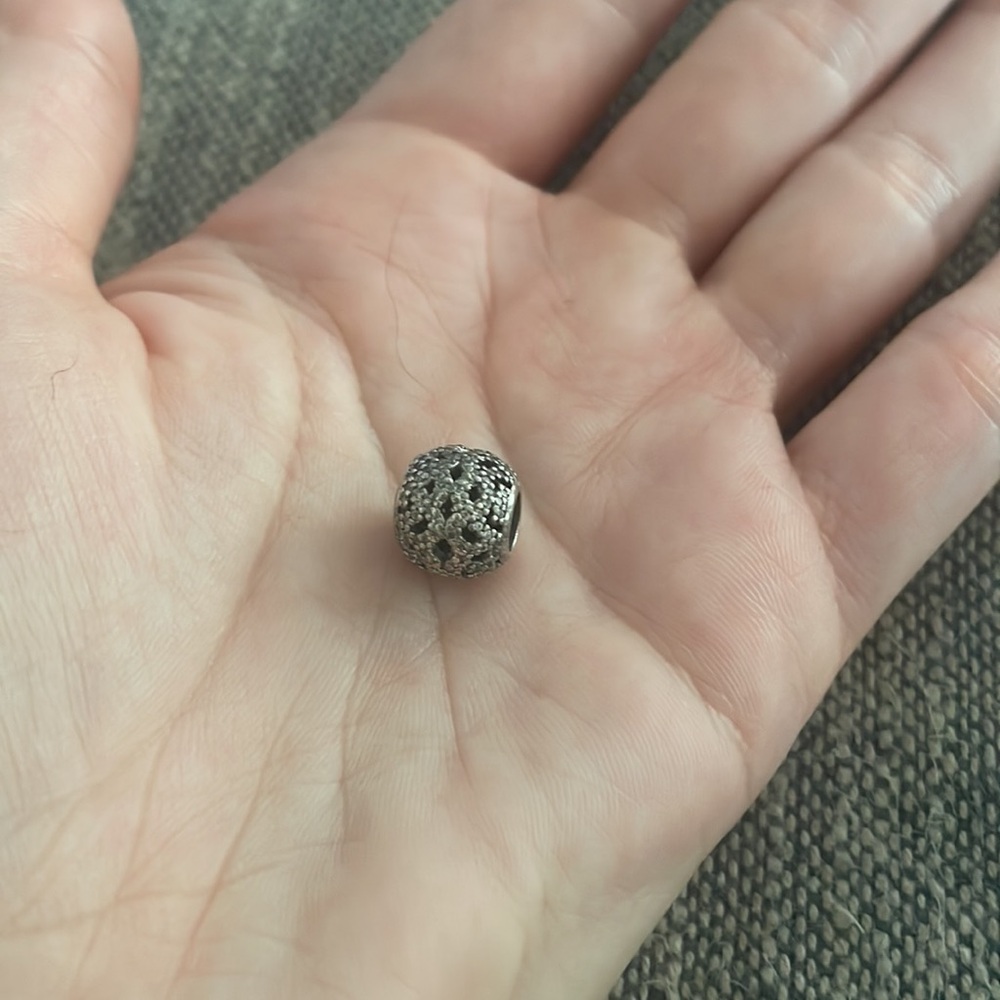 Pandora rhinestone charm